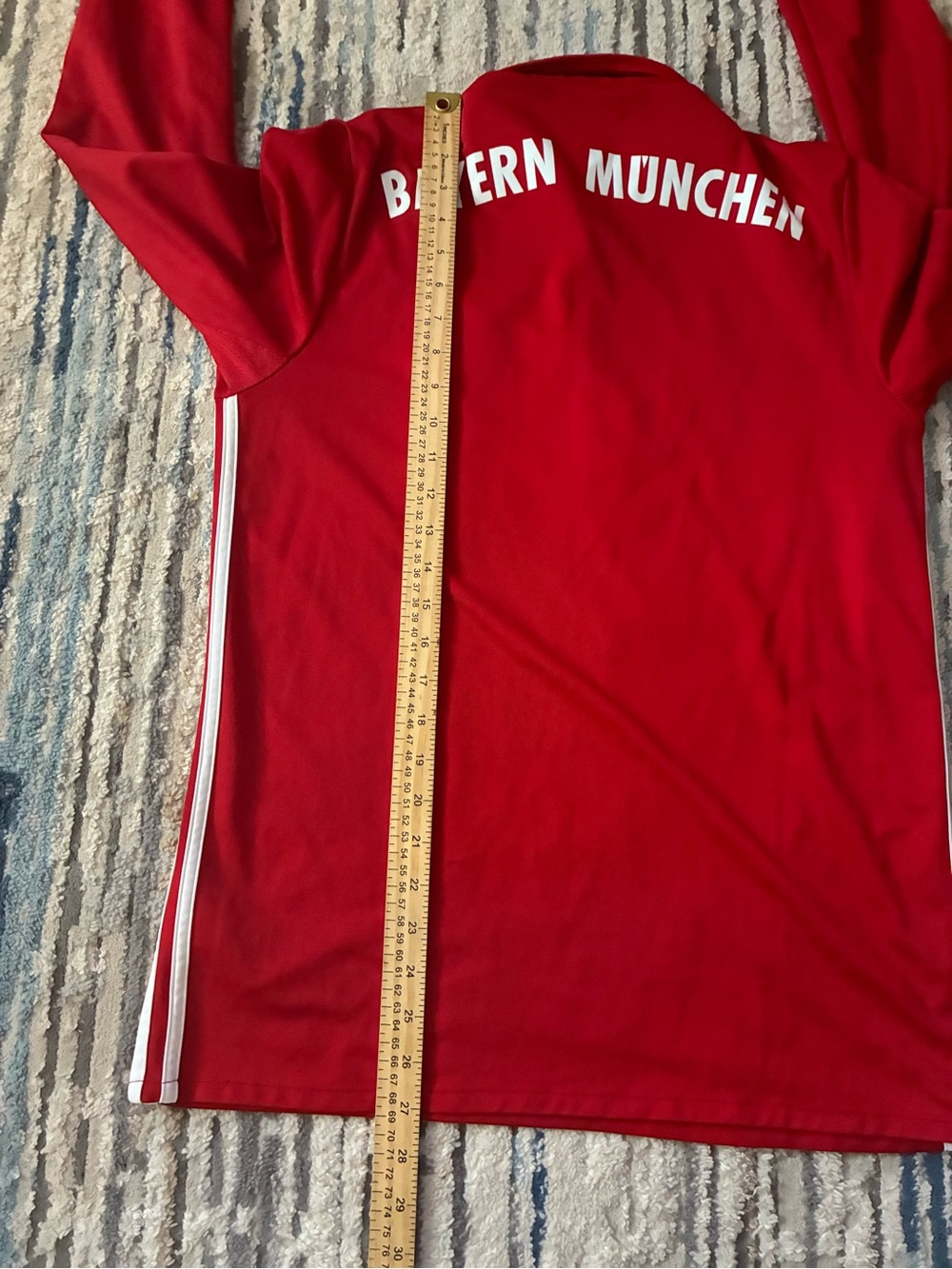 Bayern Munich Jersey Mens Medium Soccer Adidas Long Sleeve 2016 - Picture 5 of 8